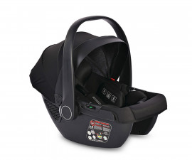 Бебешко столче/кошница за автомобил за новородени бебета с тегло до 13кг. Lorelli Aria Luxe, Black jasper, 40-87 см 10071862401