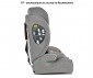Столче за кола за бебе с тегло от 9кг до 36кг. Lorelli Adventure, I-size, 76-150 см, Black Jasper 10071942401 thumb 3