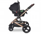 Сгъваема бебешка количка за новородени с тегло до 22 кг. с включени адаптори и с обръщаща се седалка Lorelli Boston, Black 10021832305A thumb 11