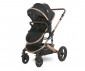 Сгъваема бебешка количка за новородени с тегло до 22 кг. с включени адаптори и с обръщаща се седалка Lorelli Boston, Black 10021832305A thumb 6