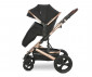 Сгъваема бебешка количка за новородени с тегло до 22 кг. с включени адаптори и с обръщаща се седалка Lorelli Boston, Black 10021832305A thumb 9