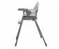 Повдигащо детско столче за хранене Lorelli Siesta 3в1, Grey leather 10100532506 thumb 4