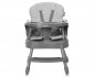 Повдигащо детско столче за хранене Lorelli Siesta 3в1, Grey leather 10100532506 thumb 6
