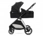 Комбинирана количка с обръщаща се седалка за новородени бебета и деца до 22кг Lorelli Aspen 3в1, Black 10022022501 thumb 4