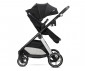 Комбинирана количка с обръщаща се седалка за новородени бебета и деца до 22кг Lorelli Aspen 3в1, Black 10022022501 thumb 5
