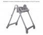 Сгъваемо столче за хранене на дете до 15кг Lorelli Chef 3в1, Grey leather 10100522506 thumb 16
