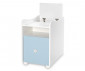 Трансформиращо се бебешко легло Lorelli Trend Plus New 70/160 см, цвят бяло/baby blue 10150590039P thumb 11