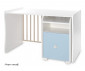 Трансформиращо се бебешко легло Lorelli Trend Plus New 70/160 см, цвят бяло/baby blue 10150590039P thumb 7