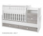 Трансформиращо се бебешко легло Lorelli Trend Plus New 70/160 см, цвят бяло/арт 10150590043P thumb 2