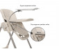 Детско сгъващо се столче за хранене с колела Lorelli Primapapa, Grey 10100542506 thumb 6