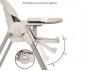 Детско сгъващо се столче за хранене с колела Lorelli Primapapa, Beige 10100542507 thumb 13