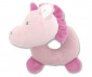 Бебешка дрънкалка Lorelli Donut Natural, розов еднорог 10191340007 thumb 2