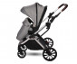Комбинирана бебешка количка с обръщаща се седалка за деца до 22кг с включени адаптори за столче/кошница за кола Lorelli Glory 2в1, Opaline Grey 10021822302A thumb 9
