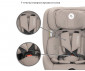 Столче за кола за новородено бебе с тегло до 36кг. Lorelli Voyager, i-Size 40-145 см и възглавница за път, Beige 10072072507 thumb 6