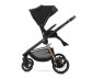 Комбинирана бебешка количка с обръщаща се седалка за деца до 22кг с включени адаптори за столче/кошница за кола Lorelli Bianca 2в1, Black 10022052501 thumb 5