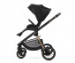 Комбинирана бебешка количка с обръщаща се седалка за деца до 22кг с включени адаптори за столче/кошница за кола Lorelli Bianca 2в1, Black 10022052501 thumb 6