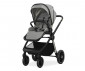 Комбинирана бебешка количка с обръщаща се седалка за деца до 22кг с включени адаптори за столче/кошница за кола Lorelli Bianca 2в1, Grey 10022052506 thumb 2