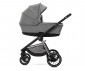 Комбинирана бебешка количка с обръщаща се седалка за деца до 22кг с включени адаптори за столче/кошница за кола Lorelli Bianca 2в1, Grey 10022052506 thumb 4