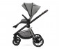 Комбинирана бебешка количка с обръщаща се седалка за деца до 22кг с включени адаптори за столче/кошница за кола Lorelli Bianca 2в1, Grey 10022052506 thumb 6