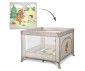 Детска преносима квадратна кошара за игра Lorelli Play N Relax, Beige Camping 10080682419 thumb 2