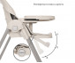 Детско сгъващо се столче за хранене с колела Lorelli Tummy Time, Beige 10100602507 thumb 11