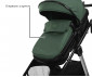 Комбинирана количка с обръщаща се седалка за новородени бебета и деца до 22кг и адаптори Lorelli Aspen 2в1, Green 10022062512 thumb 19
