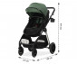 Комбинирана количка с обръщаща се седалка за новородени бебета и деца до 22кг и адаптори Lorelli Aspen 2в1, Green 10022062512 thumb 24