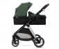 Комбинирана количка с обръщаща се седалка за новородени бебета и деца до 22кг и адаптори Lorelli Aspen 2в1, Green 10022062512 thumb 4