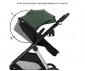 Комбинирана количка с обръщаща се седалка за новородени бебета и деца до 22кг и адаптори Lorelli Aspen 2в1, Green 10022062512 thumb 8
