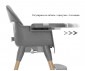 Повдигащо детско столче за хранене Lorelli Vanilla 3в1, Grey 10100572506 thumb 10