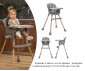 Повдигащо детско столче за хранене Lorelli Vanilla 3в1, Grey 10100572506 thumb 17
