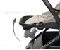 Комбинирана бебешка количка с обръщаща се седалка за деца до 22кг с включени адаптори за столче/кошница за кола Lorelli Reya 2в1, Black 10022072501 thumb 12