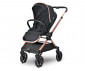 Комбинирана бебешка количка с обръщаща се седалка за деца до 22кг с включени адаптори за столче/кошница за кола Lorelli Reya 2в1, Black 10022072501 thumb 5