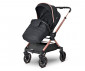 Комбинирана бебешка количка с обръщаща се седалка за деца до 22кг с включени адаптори за столче/кошница за кола Lorelli Reya 2в1, Black 10022072501 thumb 8