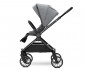 Комбинирана бебешка количка с обръщаща се седалка за деца до 22кг с включени адаптори за столче/кошница за кола Lorelli Reya 2в1, Grey 10022072506 thumb 7