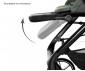 Комбинирана бебешка количка с обръщаща се седалка за деца до 22кг с включени адаптори за столче/кошница за кола Lorelli Venice 2в1, Green 10022042504 thumb 17