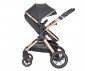 Комбинирана количка с обръщаща се седалка за новородени бебета и деца до 22кг и адаптори Lorelli Viola, Black 10021812501 thumb 3