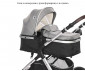 Комбинирана количка с обръщаща се седалка за новородени бебета и деца до 22кг и адаптори Lorelli Viola Set, Grey 10021882506 thumb 10