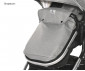 Комбинирана количка с обръщаща се седалка за новородени бебета и деца до 22кг и адаптори Lorelli Viola Set, Grey 10021882506 thumb 13
