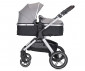 Комбинирана количка с обръщаща се седалка за новородени бебета и деца до 22кг и адаптори Lorelli Viola Set, Grey 10021882506 thumb 2
