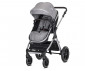 Комбинирана количка с обръщаща се седалка за новородени бебета и деца до 22кг и адаптори Lorelli Viola Set, Grey 10021882506 thumb 5