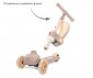 Тротинетка със седалка и с крачна спирачка за деца Lorelli Jetster Plus до 20 кг, Beige 10390240001 thumb 7