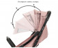 Сгъваема лятна бебешка количка за новородени с тегло до 22кг Lorelli Minori, Black 10021922501 thumb 12