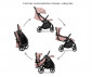 Сгъваема лятна бебешка количка за новородени с тегло до 22кг Lorelli Minori, Black 10021922501 thumb 5