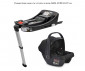 ISOFIX база с опорен крак за бебешка кошница за кола Lorelli Aria Lux 40-87 см 10072080000 thumb 3