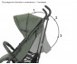Сгъваема лятна бебешка количка за деца с тегло до 15кг Lorelli Ida, Beige 10021302507 thumb 4