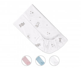 Чаршаф с ластик за бебешка кошарка 70/140+15 см Lorelli, асортимент 2005134