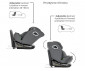 Столче за кола за новородено бебе с тегло до 36кг. с въртяща се функция Lorelli Auriga, i-Size 40-150 см, Isofix 360° Anti Rebound Bar, Black 10072102601 thumb 11