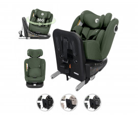Столче за кола за новородено бебе с тегло до 36кг. с въртяща се функция Lorelli Auriga, i-Size 40-150 см, Isofix 360° Anti Rebound Bar, асортимент 1007210