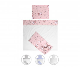 Бебешки спален комплект от 3 части за детско легло Lorelli Tiny Dream Trio, 70 x 140 см, асортимент 2080120